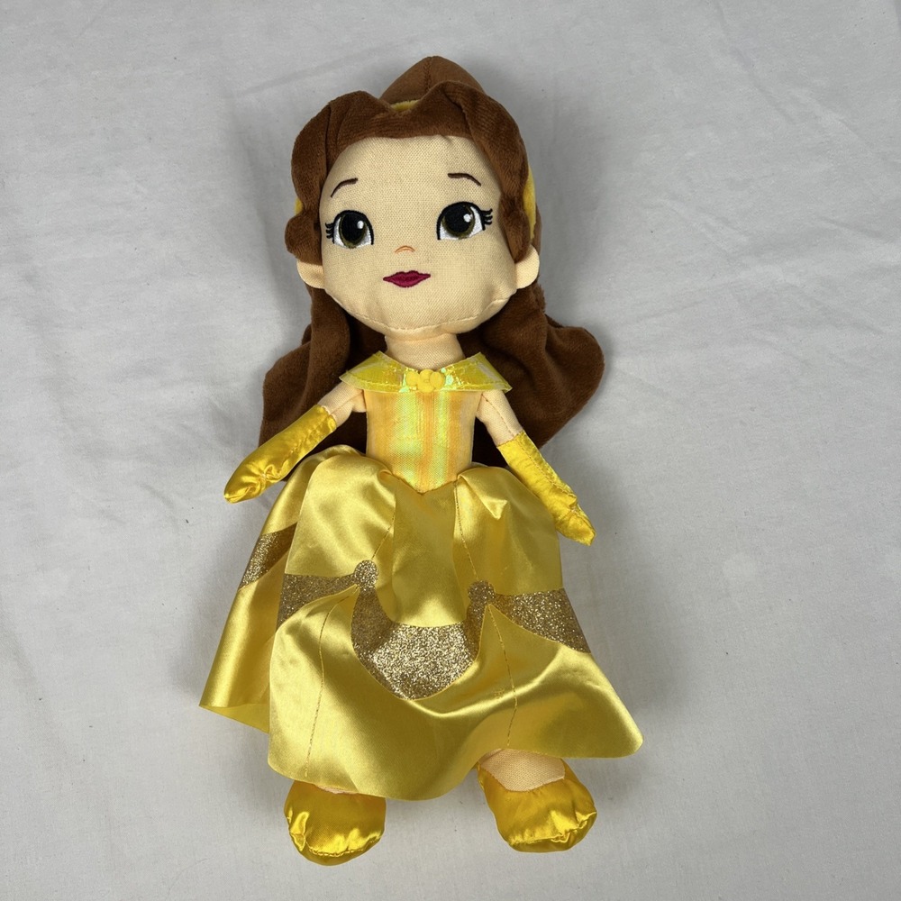 Disney Princess So Sweet 12-Inch Plush Belle in Yellow Dress